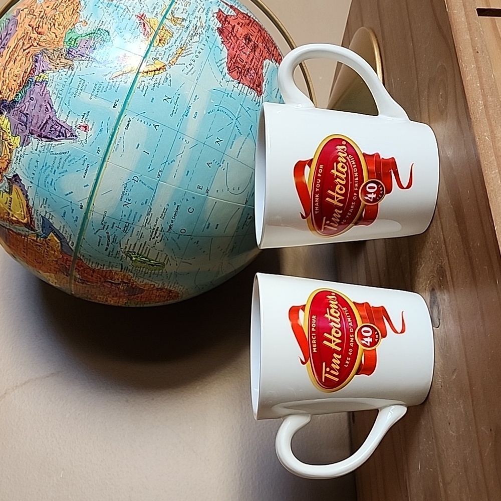 Tim Hortons 2004 Limited Edition mugs